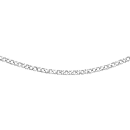 Rolland's Designs White Gold Rolo Chain