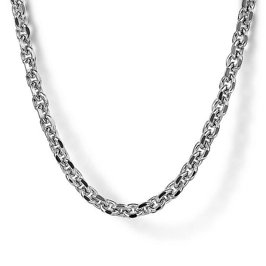 Gabriel Sterling Silver Link Chain Necklace