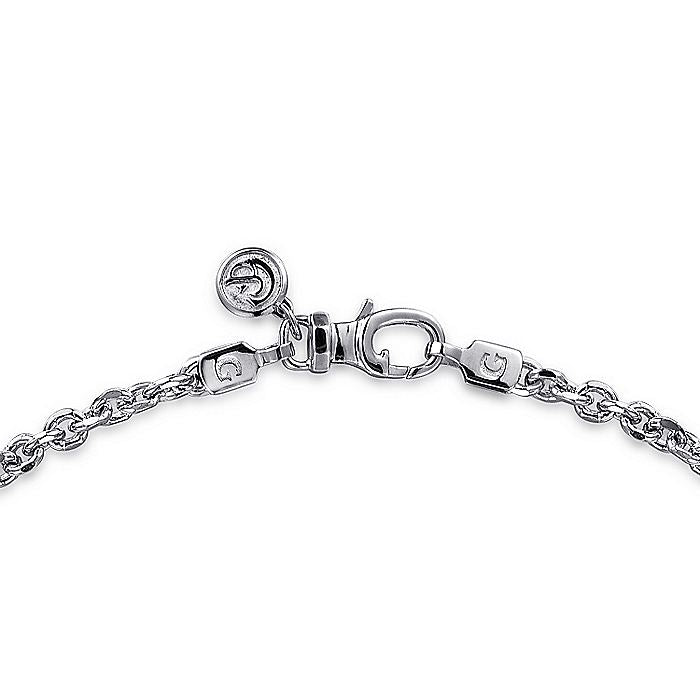 Gabriel Sterling Silver Link Chain Necklace