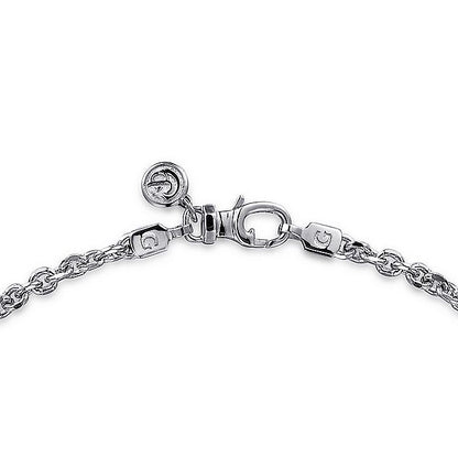 Gabriel Sterling Silver Link Chain Necklace