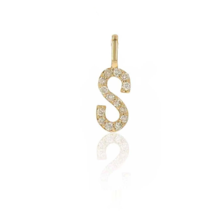 Rolland's Designs Diamond "S" Charm