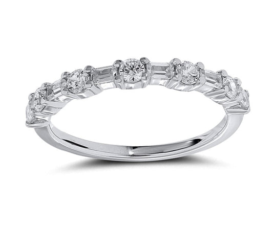 18K White Gold Diamonds Forever Diamond Fashion Ring
