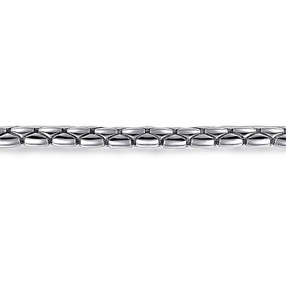 Gabriel Sterling Silver Tubular Chain Bracelet