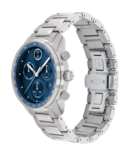 Movado Bold Verso 44Mm Quartz Chrono