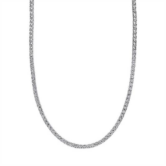 Shy Creation Diamond Tennis Necklace