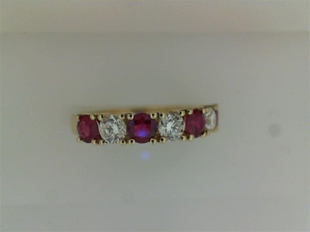 Rollands Design Ruby & Diamond Band
