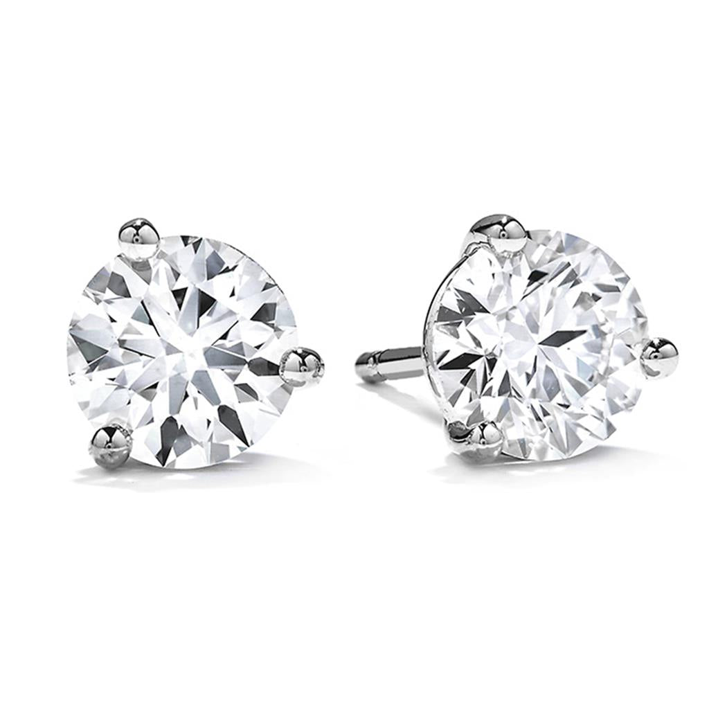 Hearts on Fire Diamond Earrings- 0.30Cts