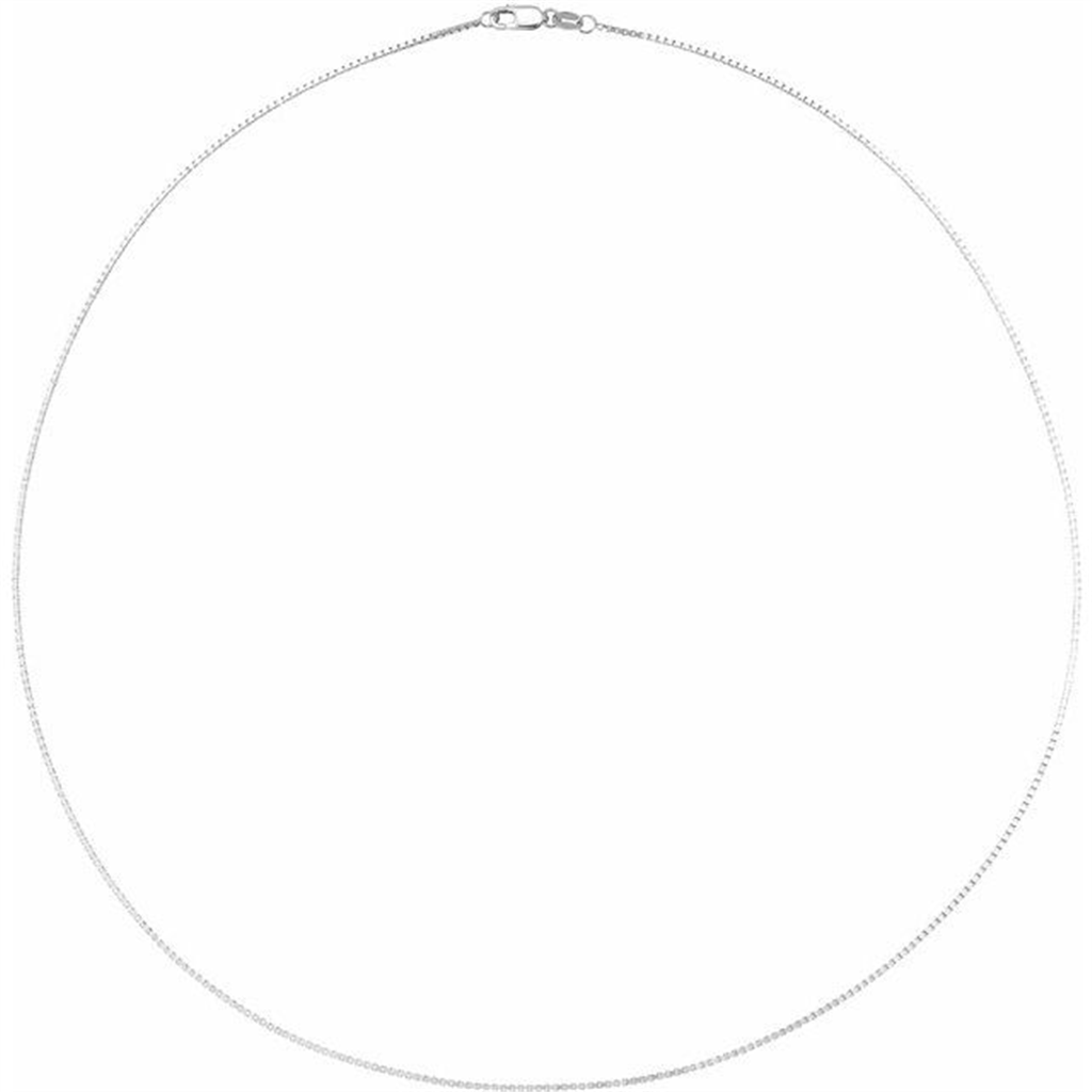 ACI 14K White Gold Chain