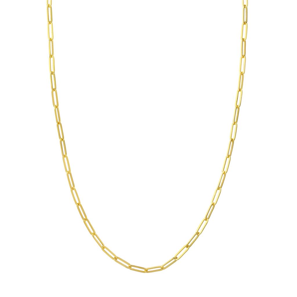 14k Paperclip Chain