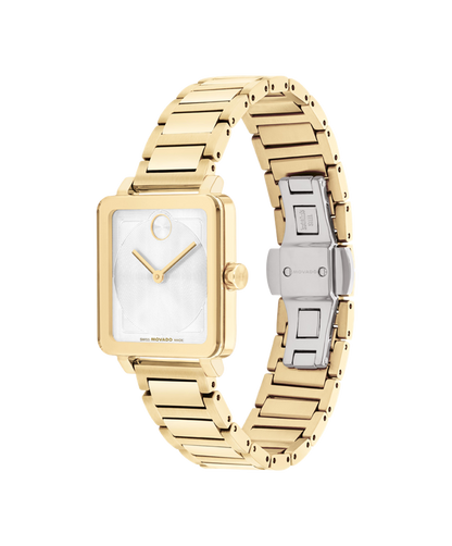 Movado Bold Evolution 2.0 Sq 26mm Gold-Tone