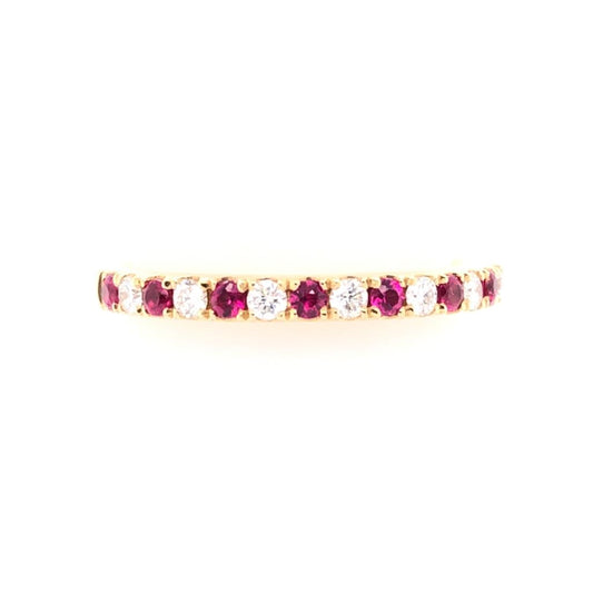 Rollands Design Ruby & Diamond Band