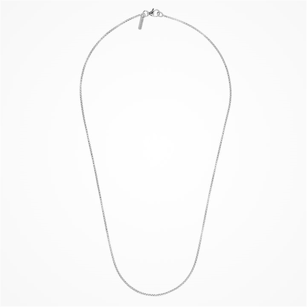 Desmos Sterling Silver Diamond Necklace