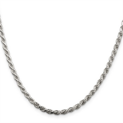 Rolland's Designs Sterling Silver 22 Inch Rope Chain