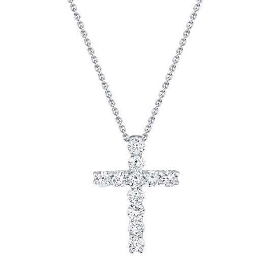 Shy Creation Diamond Cross Pendant