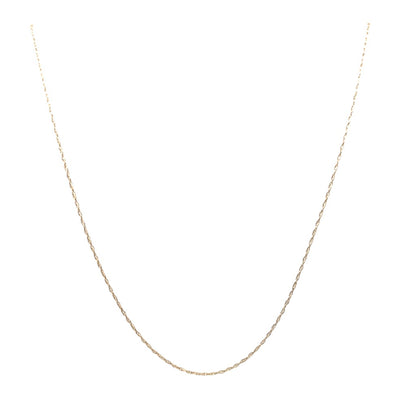 Estate 14K Yellow Gold Light Twist Chain