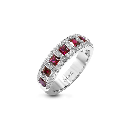 Simon G. Diamond & Ruby Ring