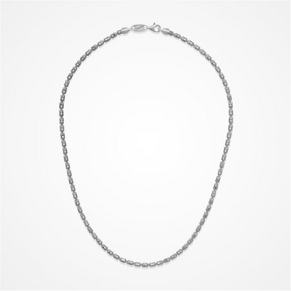 Desmos Barrel Crystal Bead Necklace