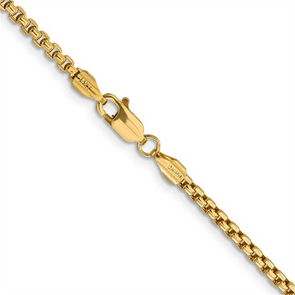 Rolland's Designs 20" Semi-Solid Round Box Chain