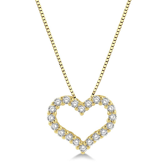 Rolland's Design Diamond Heart Necklace -0.25ct