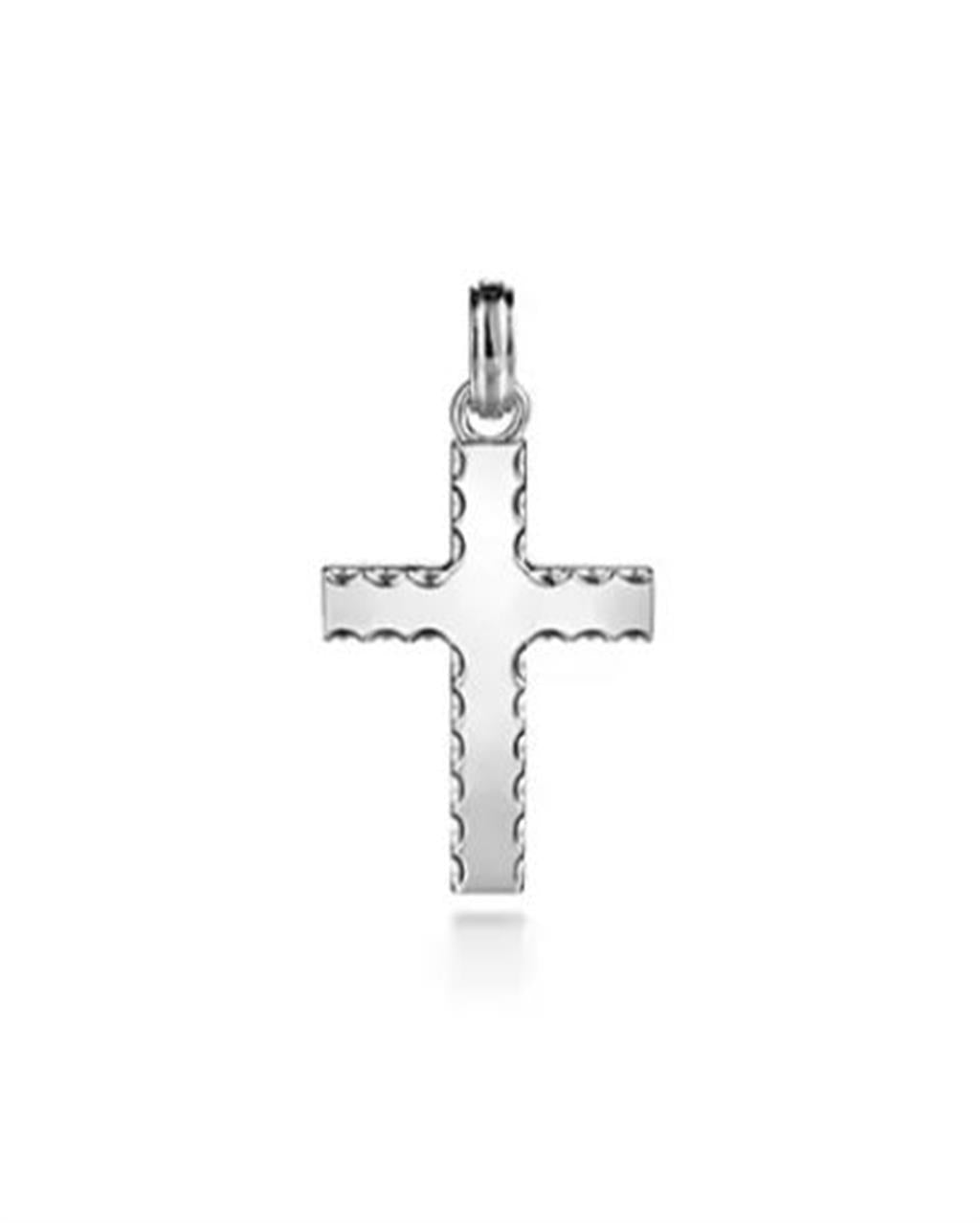 Gabriel Silver Cross Pendant