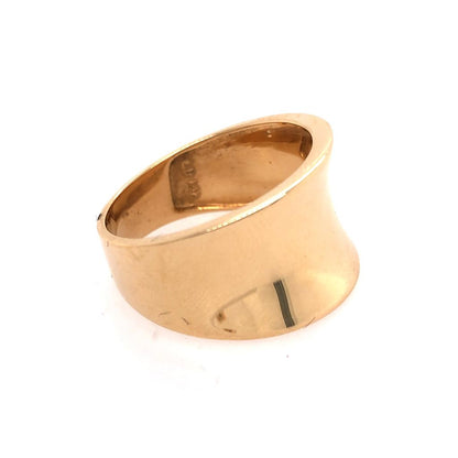 Estate Concave Ring