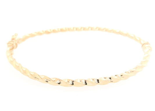 Estate Oval Bangle Bracelet