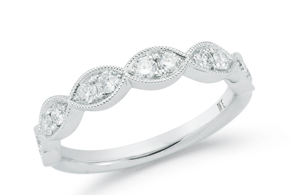 14K White Gold Diamonds Forever Fashion Ring