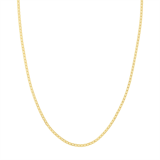 Gold 22" 2.30Mm Mariner Chain