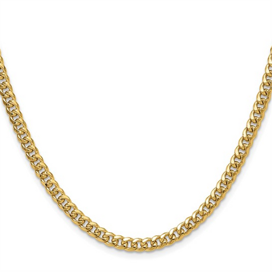 Rolland's Designs 22" Semi-Solid Miami Cuban Chain