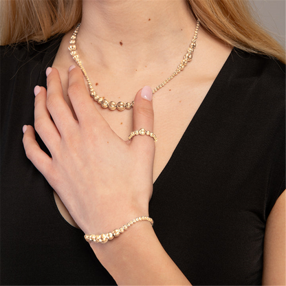 Desmos 18K Yellow Gold Plated Bracelet