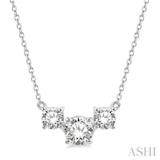 Rolland's Designs 14K White Gold & Diamond Necklace