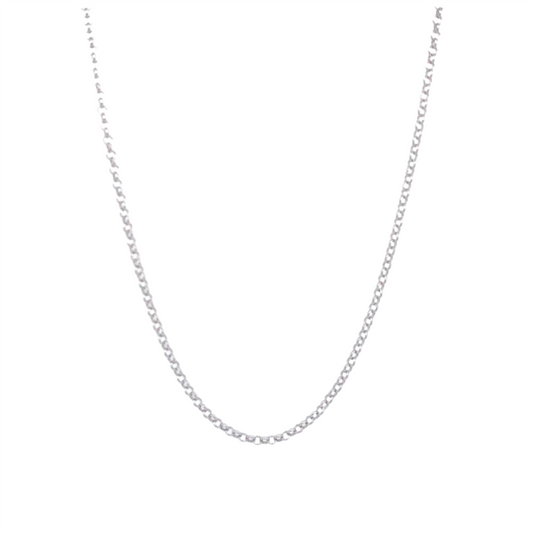 Silver Rolo Chain