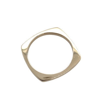 Estate Gold Square Shaped Ring