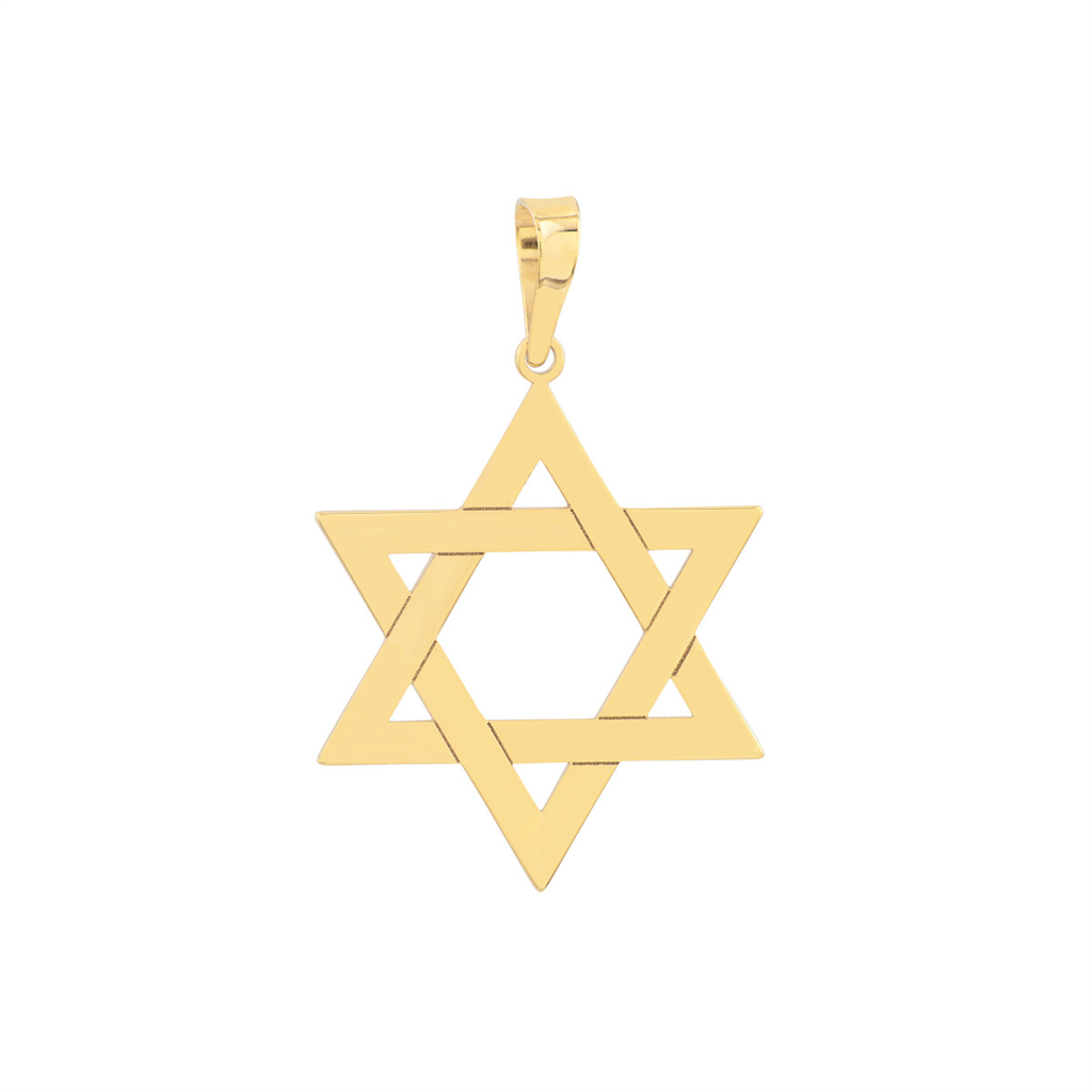 Rolland's Design 14K Gold Star of David