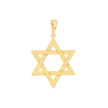 Rolland's Design 14K Gold Star of David