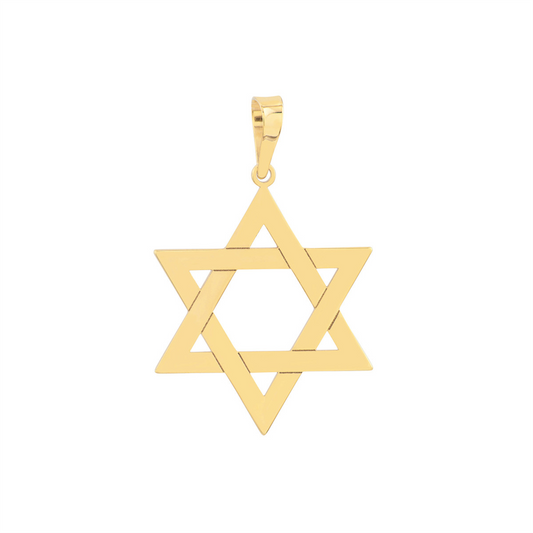 Rolland's Design 14K Gold Star of David