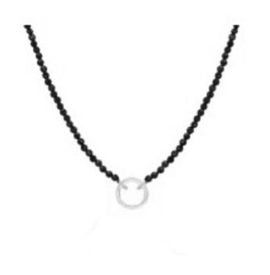 Rolland's Designs Blue Goldstone Beaded Necklace