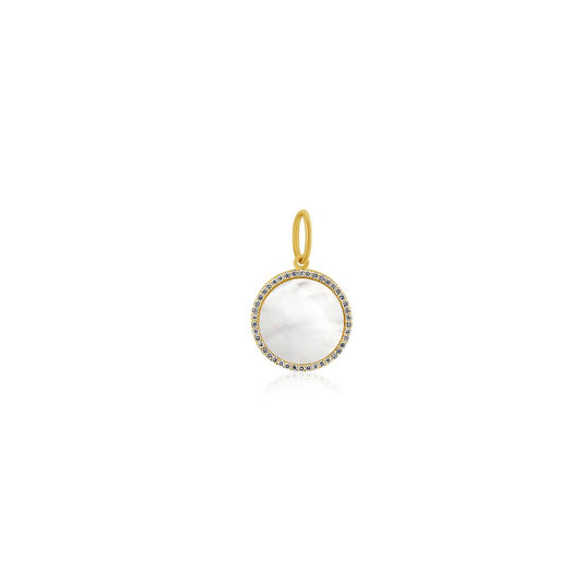 Rolland's Designs 14K Gold & Mother Of Pearl Pendant