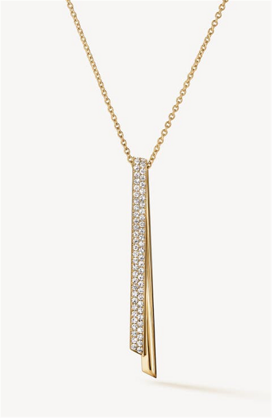 Hearts On Fire Inside Out Diamond Flip Drop Pendant
