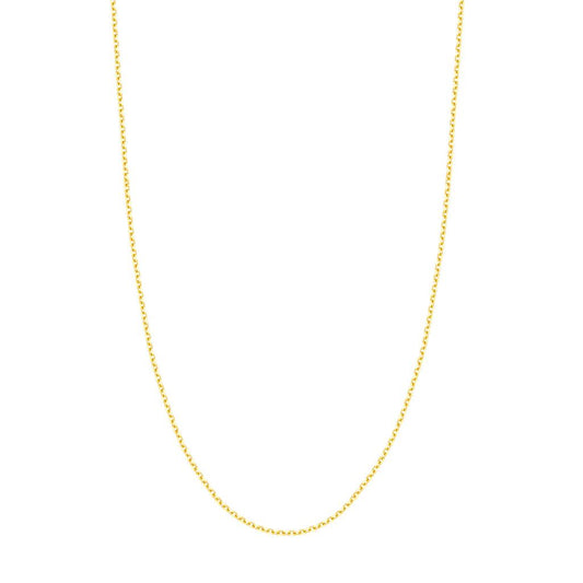 Gold Cable Chain 16"