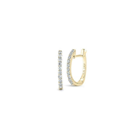 Roberto Coin Diamond Hoops