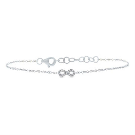 Shy 14Ky Diamond Star Of David Bracelet