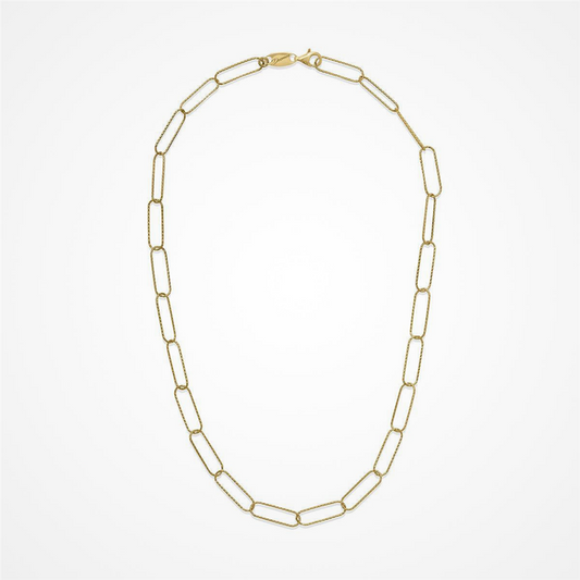 Desmos Paperclip Link Necklace