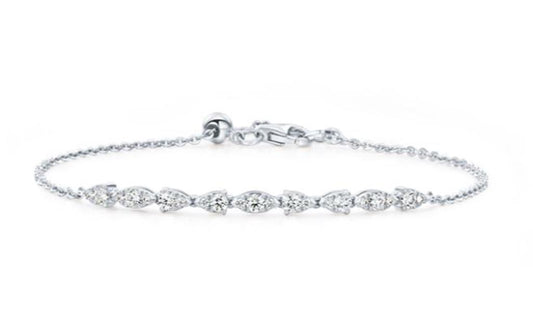 Hearts On Fire Diamond Aerial Dewdrop Bracelet