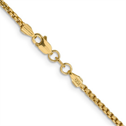 Rolland's Designs 22" Semi-Solid Round Box Chain