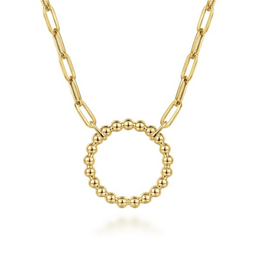Gabriel 14K Gold Bujukan Circle
