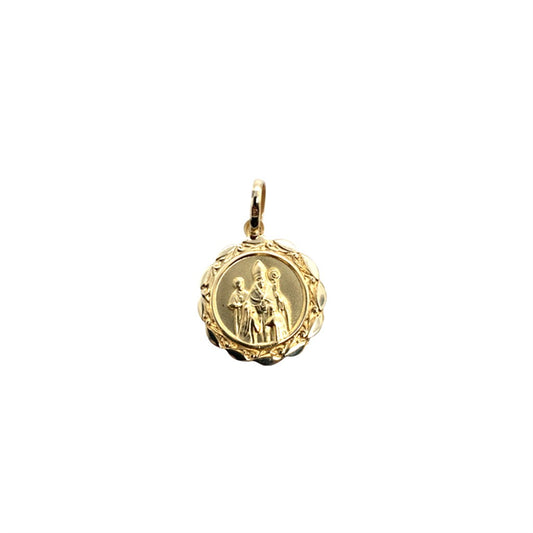 Estate 14K Yellow Gold Confirmation Charm