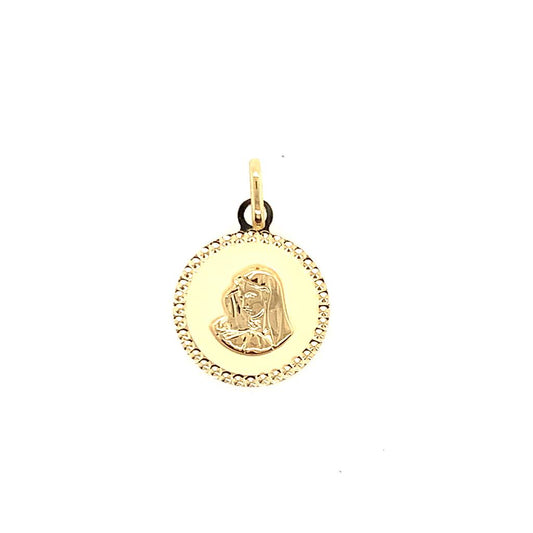 Rolland's Designs 14K Gold Religious Medallion