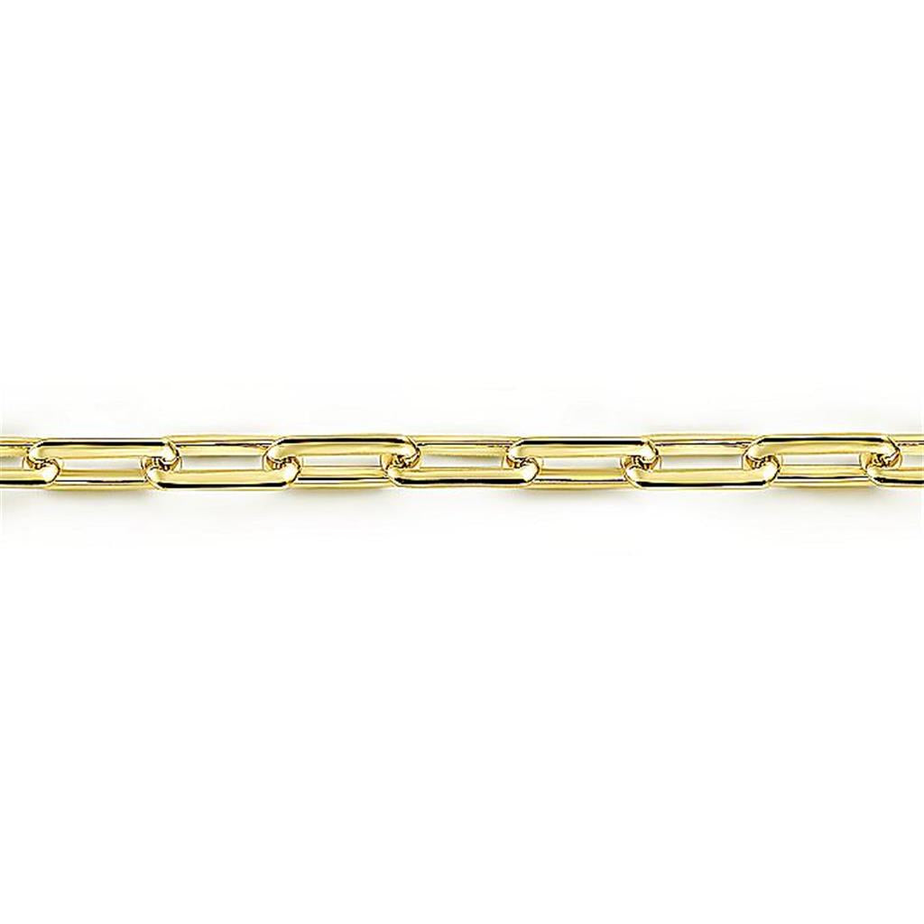 Gabriel 14Ky Elongated Classic Chain Bracelet