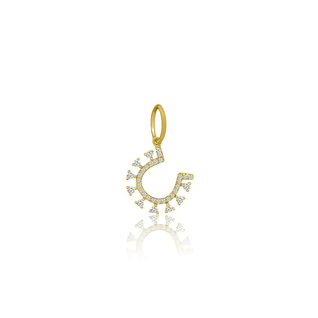 Rolland's Designs 14K Gold Diamond Pendant